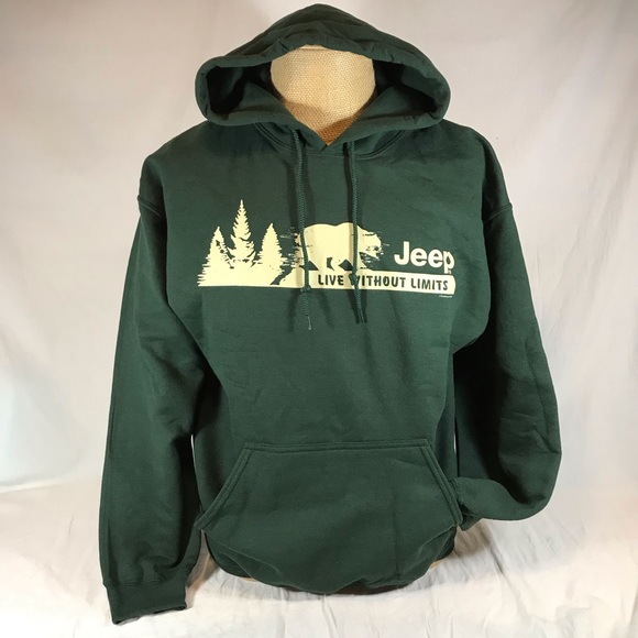 green jeep hoodie